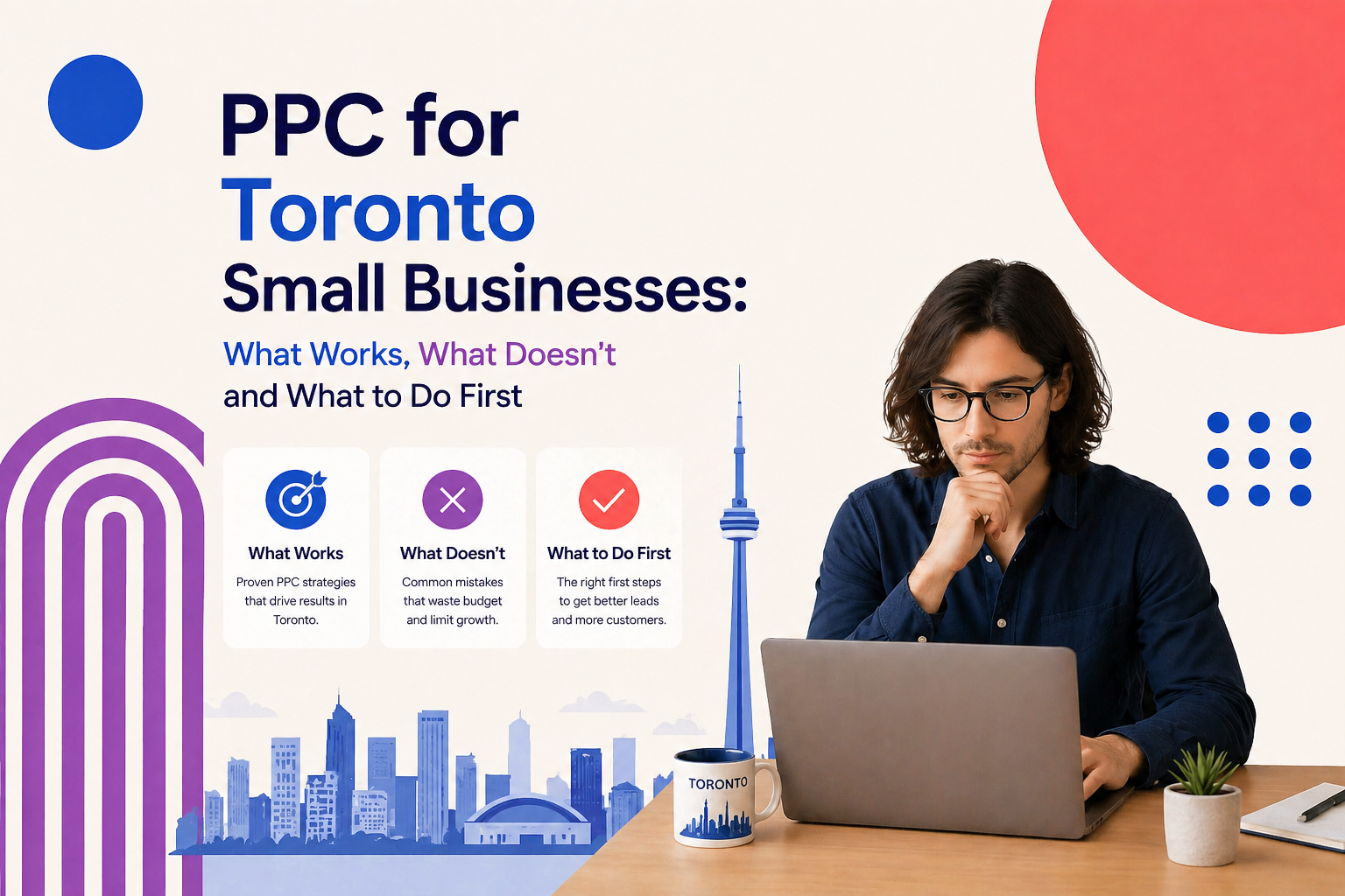 graphic design of how to hire a toronto ppc agency